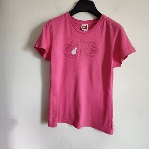 Ladies SZ M Nike Pink Cleveland Indians T-Shirt